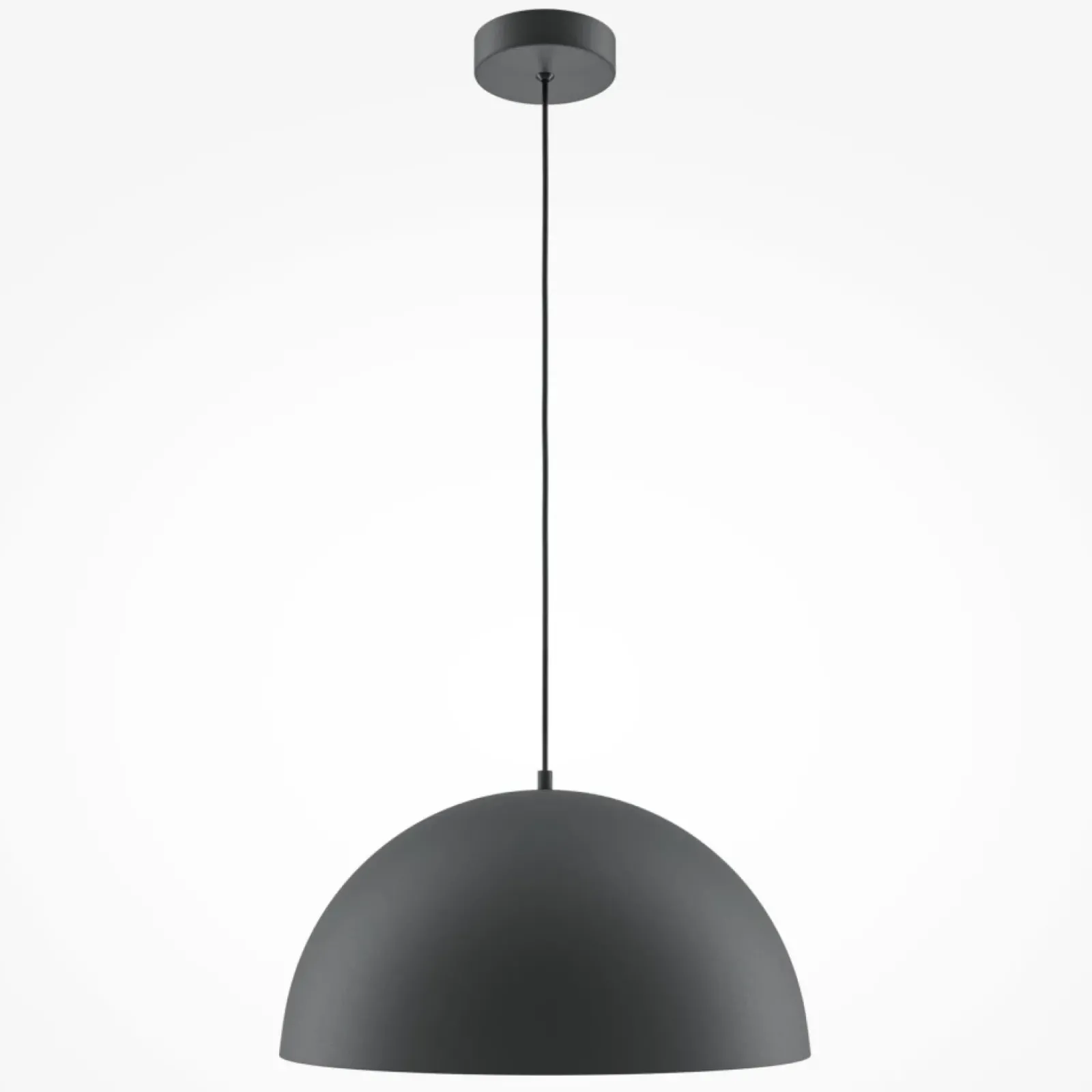 Sklep Kaja Czarna lampa wisząca, półkole MOD168PL-01B z serii BASIC COLORS Online