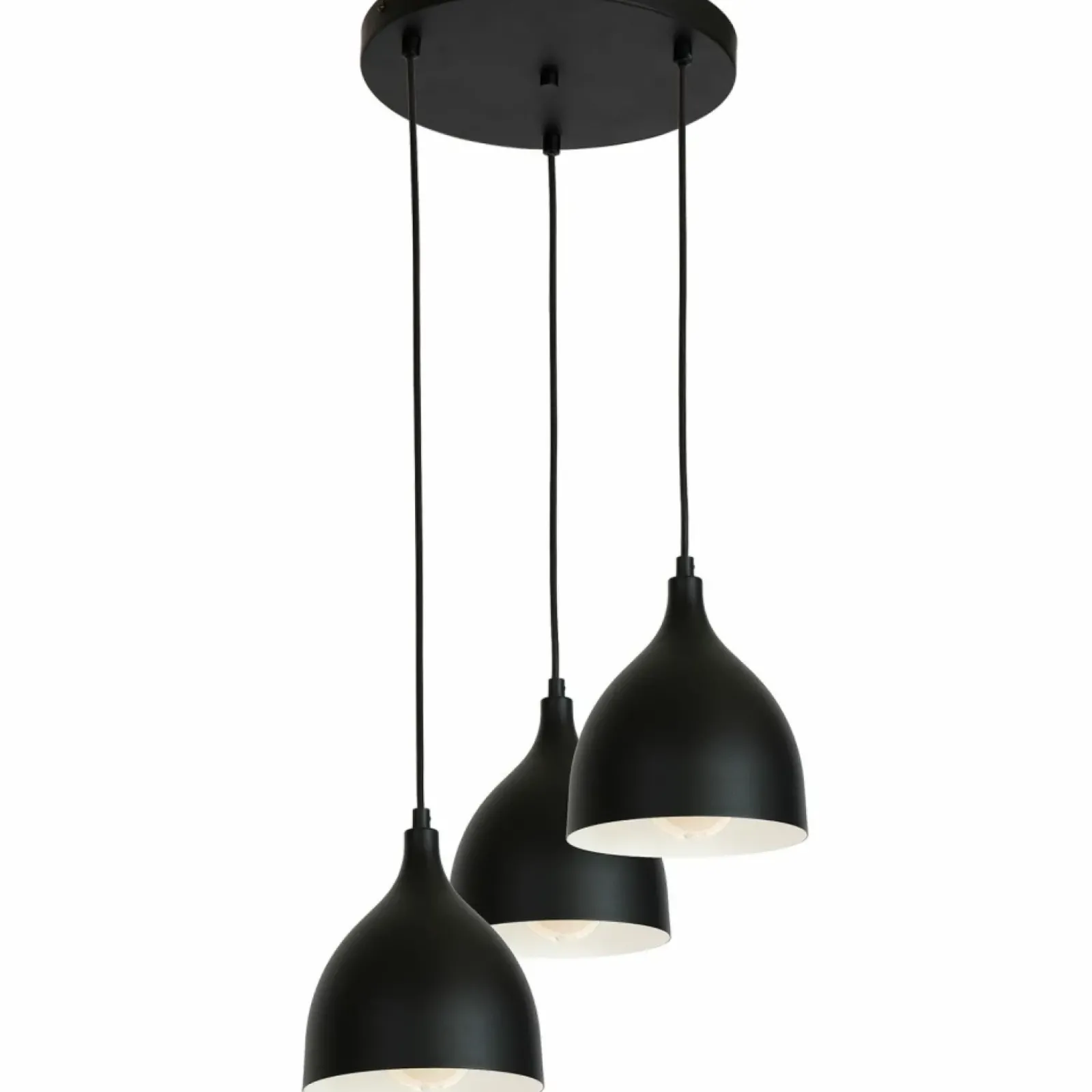 Sklep Kaja Czarna lampa wisząca, regulowana wysokość LX 1880 z serii NOAK | Kaja czarny Shop