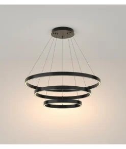 Sklep Kaja Czarna lampa wisząca, regulowana wysokość MOD058PL-L100B3K z serii RIM Cheap