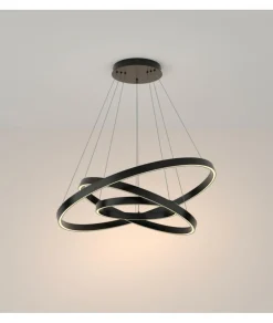 Sklep Kaja Czarna lampa wisząca, regulowana wysokość MOD058PL-L100B3K z serii RIM Cheap