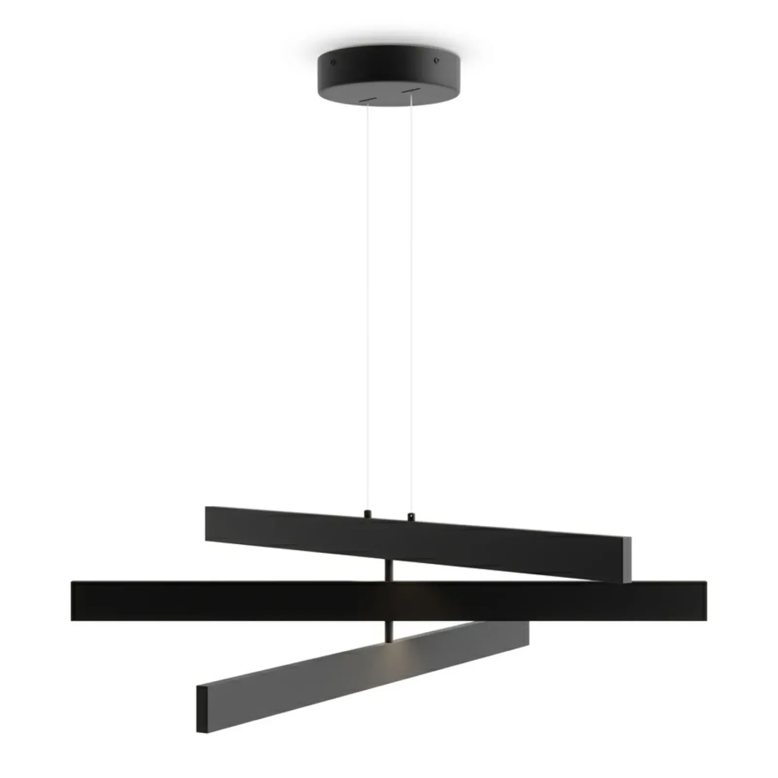 Sklep Kaja Czarna lampa wisząca, wbudowany LED MOD163PL-L38B4K1 z serii ORIGAMI* Lampy Led