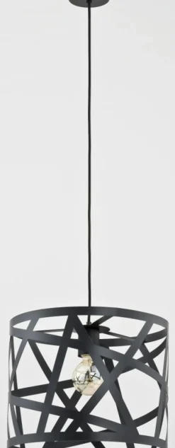 Sklep Kaja Czarna lampa wisząca z designerskim kloszem AL 60310 | Kaja Store