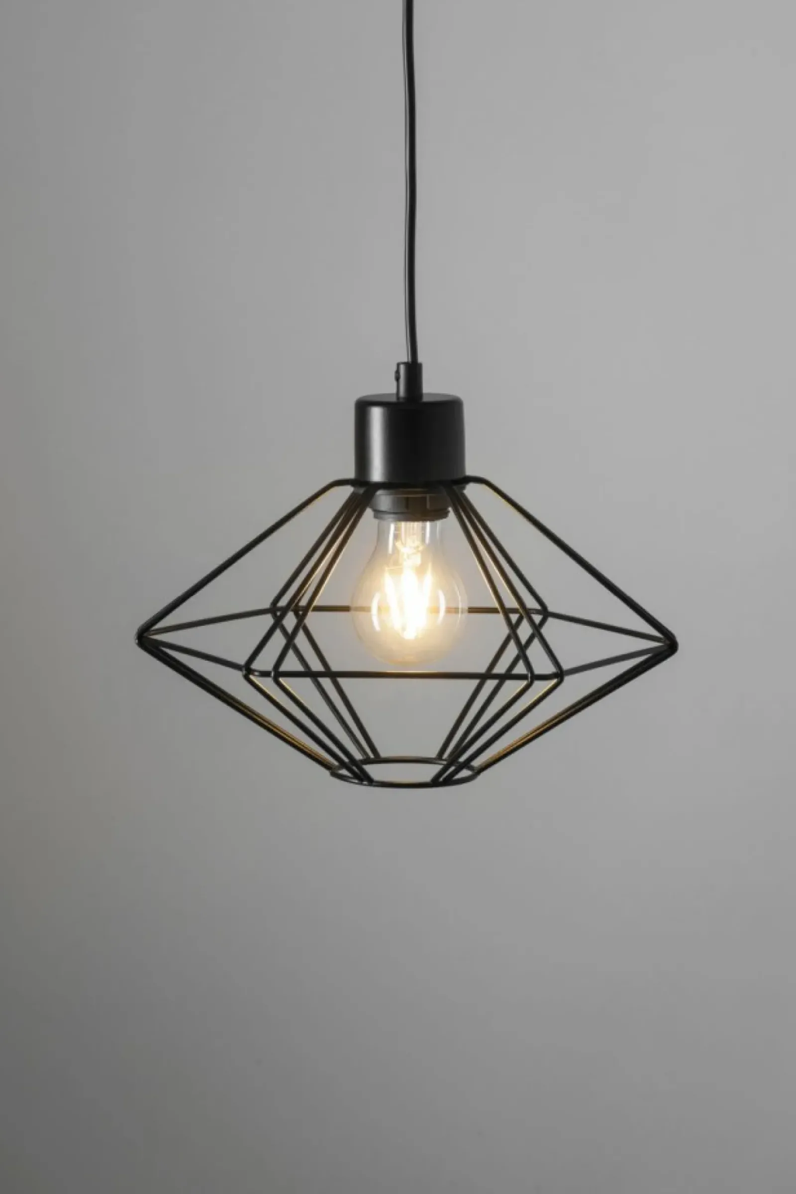 Sklep Kaja Czarna lampa wisząca z drucianym kloszem SIG 40552 z serii VARIO CZ czarny Cheap