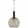 Sklep Kaja Czarna lampa wisząca z dymionym kloszem JUP 1576 LAF | Kaja Shop