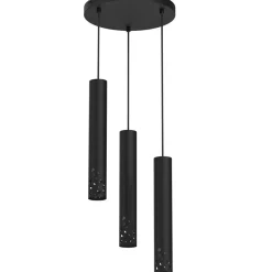 Sklep Kaja Czarna lampa wisząca z kaskadą tub GU10 LX 5723 TIBIA BUBLE | Kaja Sale