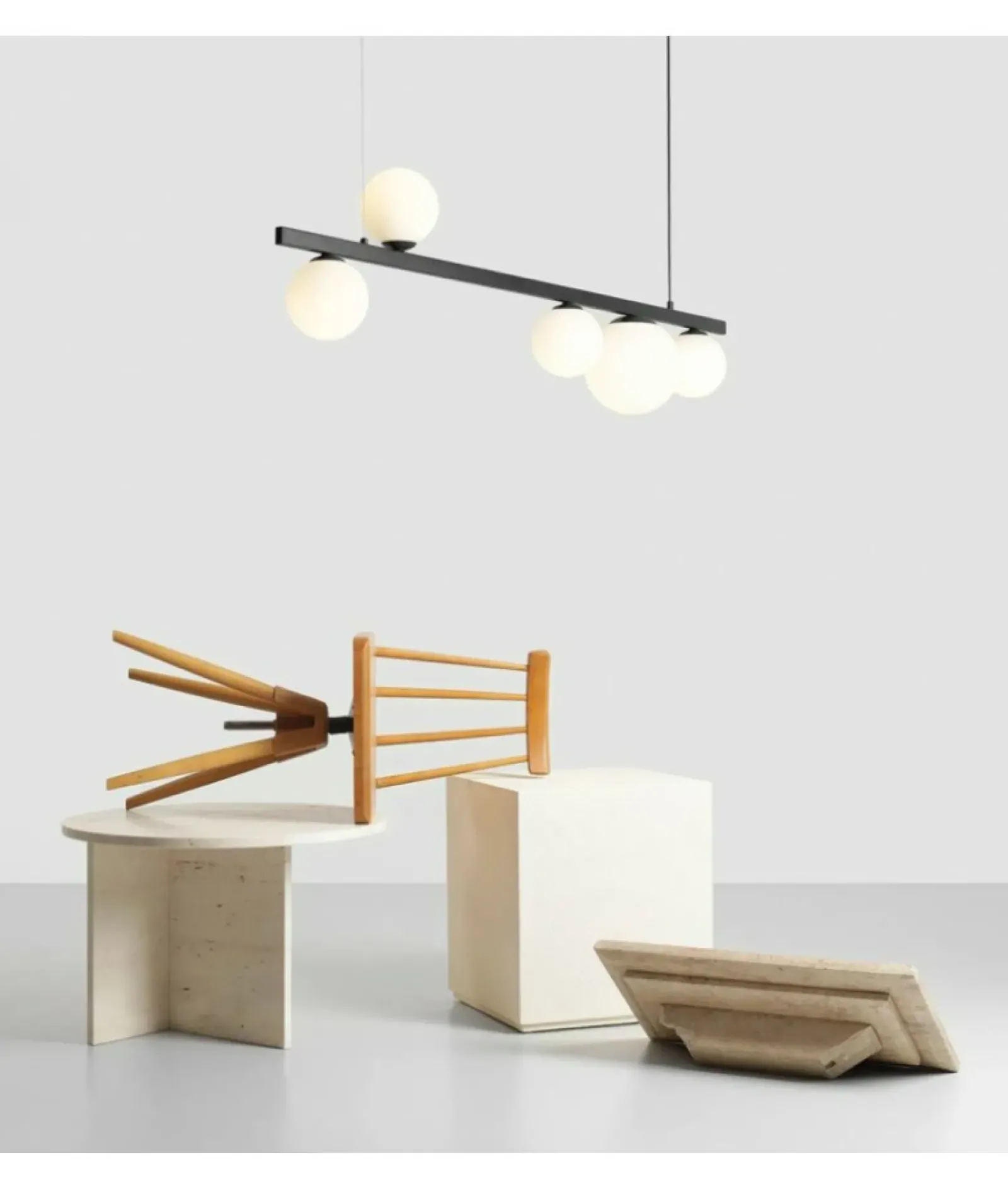 Sklep Kaja Czarna lampa wisząca z kloszami, nad stół w jadalni 1099F1 GARDA Zadzwońporabattel.783200183(8-16)/mailsklep@kaja.com.pl Online