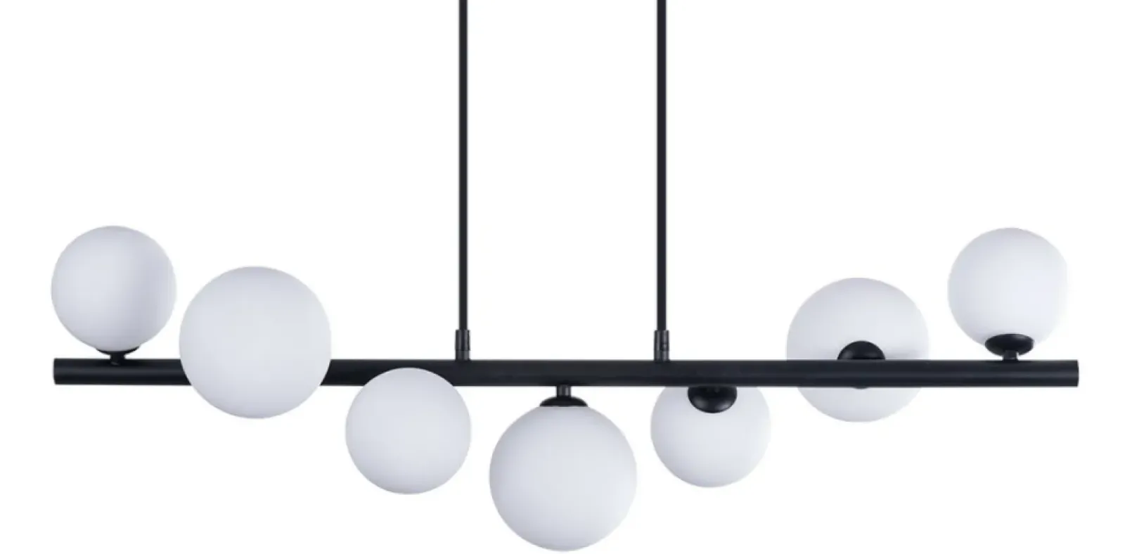 Sklep Kaja Czarna lampa wisząca z kloszami kulami AZ4406 SYBILLA | Kaja czarny Sale