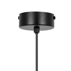 Sklep Kaja Czarna lampa wisząca z kloszem, regulowana tarcza K-5371 z serii SANTE Best