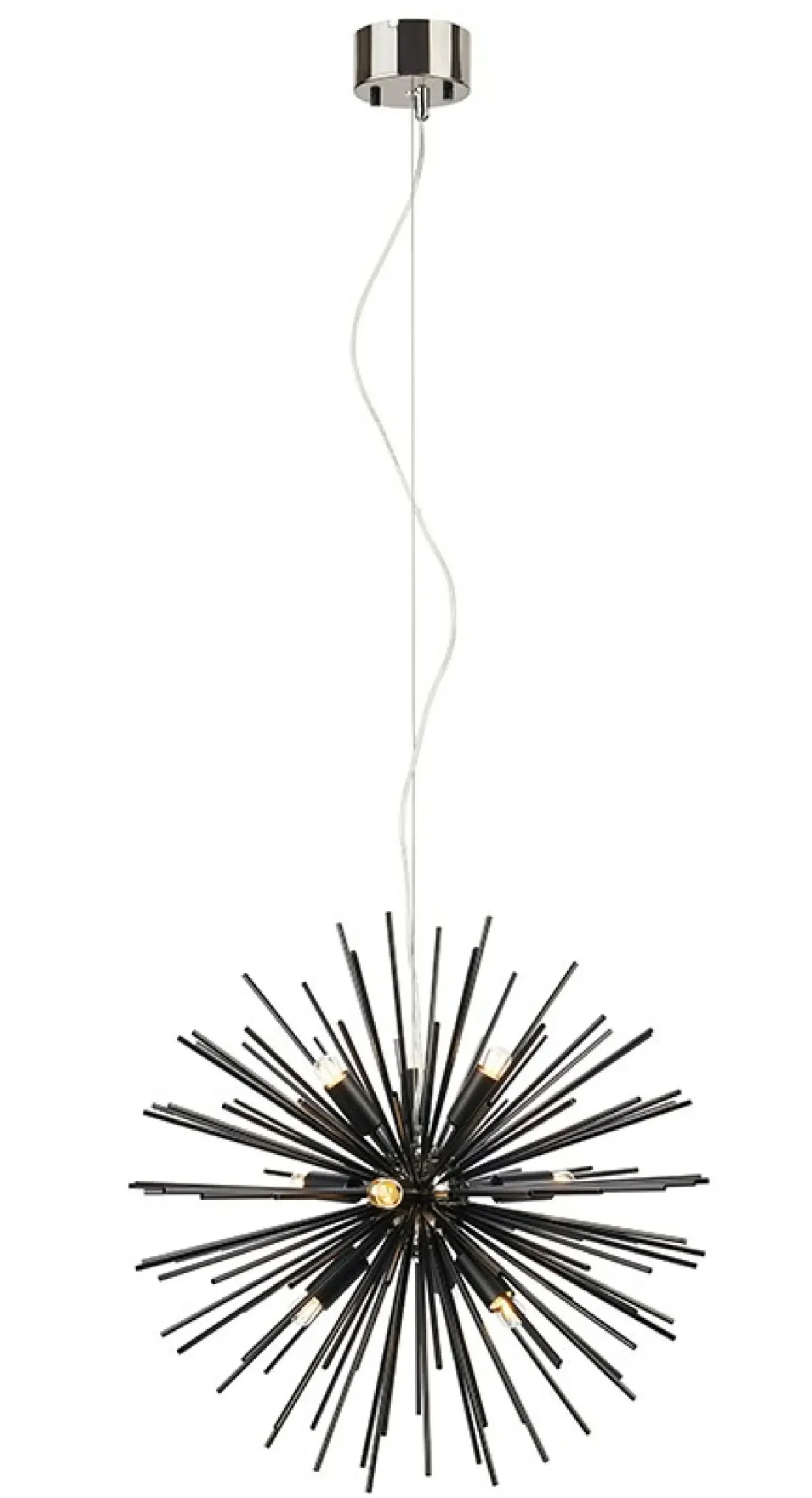 Sklep Kaja Czarna lampa wisząca z regulacją wysokości 108048 | Kaja Oświetlenie Shop