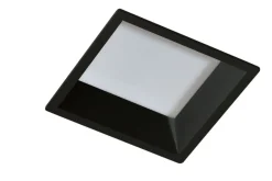 Sklep Kaja Czarna lampa wpustowa kwadratowa LED 3000K AZ4227 AIDA | Kaja* Oprawy Podtynkowe