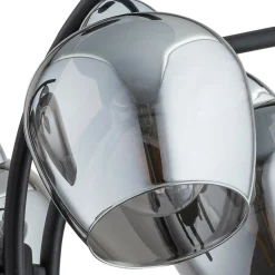 Sklep Kaja Czarna lampa z ciemnymi kloszami O3075 W5 CZA CH MARAL | Kaja Clearance