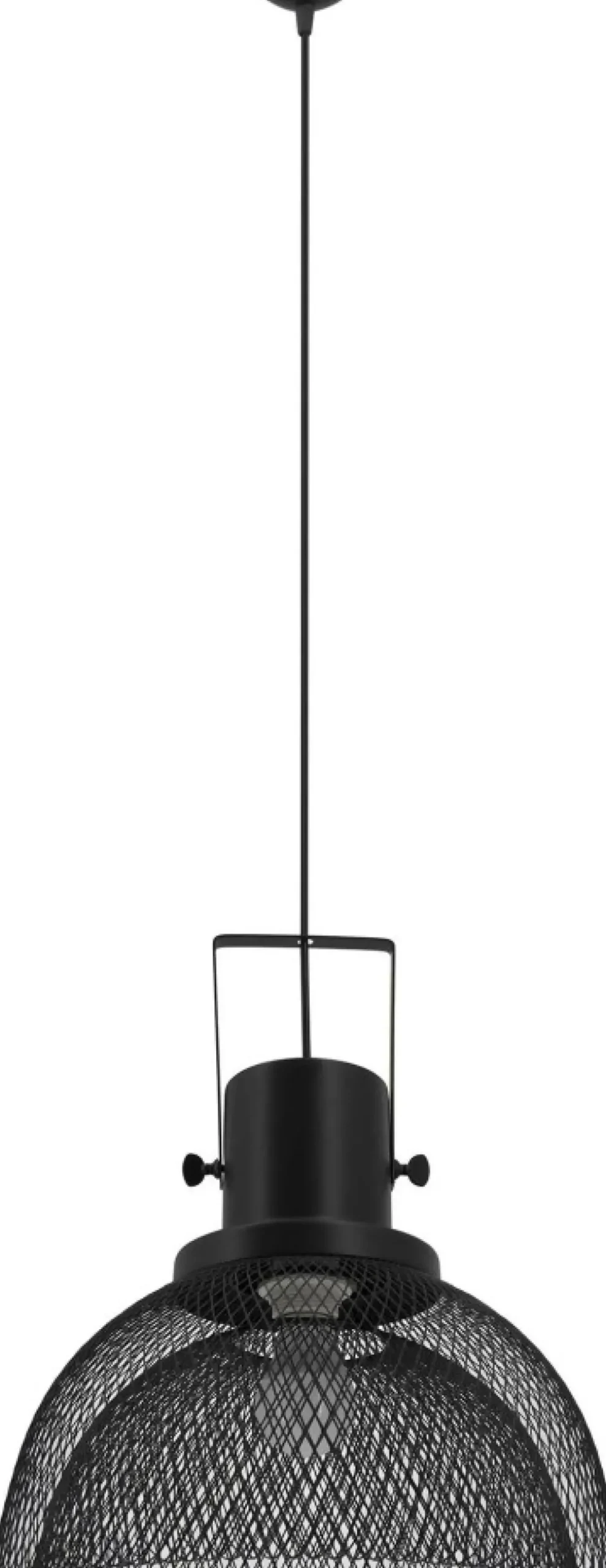 Sklep Kaja Czarna lampa z drucianym kloszem 9906/1 ZWIS - 01 DARIA | Kaja Best
