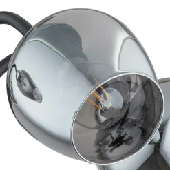 Sklep Kaja Czarna lampa z kloszami O3065 W5 CZA CH KATLA | Kaja Oświetlenie New