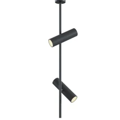 Sklep Kaja Czarna lampa z reflektorami na zwisie C021CL-02B ELTI | Kaja Hot