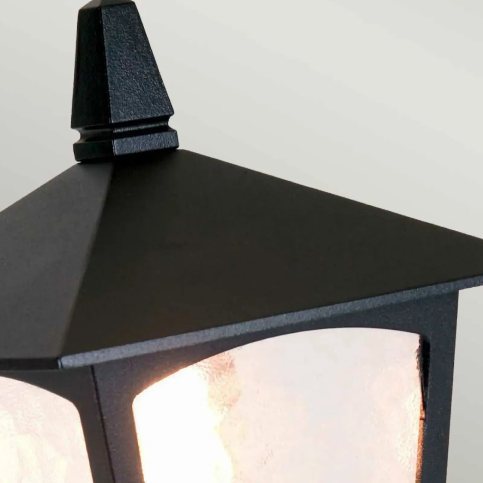 Sklep Kaja Czarna lampa zewnętrzna, cokołowa BL7-BLACK z serii YORK* Lampy Ogrodowe Stojące