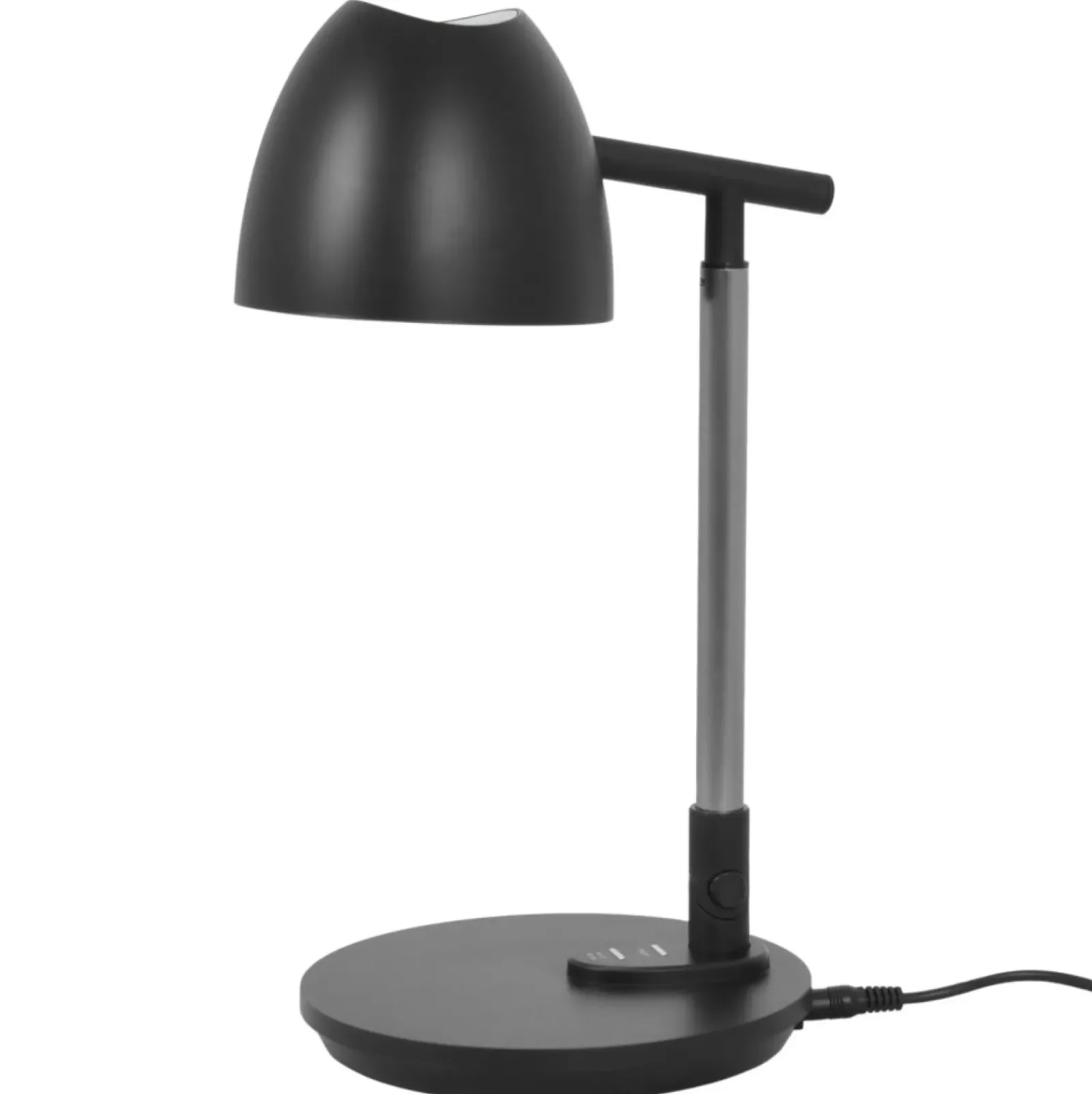 Sklep Kaja Czarna lampka biurkowa, wbudowany LED K-BL1528 z serii LOLEK* Lampki Biurkowe|Lampy Led