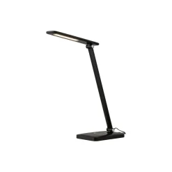 Sklep Kaja Czarna lampka biurkowa z wbudowanym LED-em 8404 | Kaja Oświetlenie* Lampki Biurkowe
