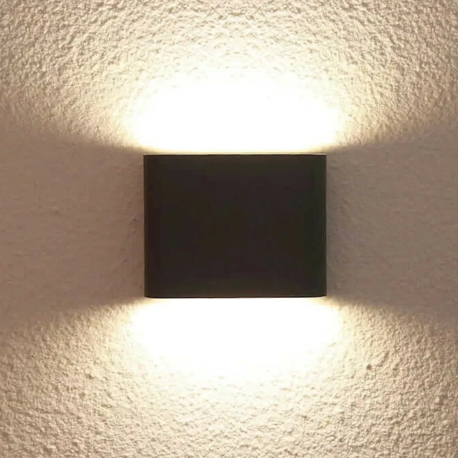 Sklep Kaja Czarna, ledowa lampa ścienna na elewację LP-1556/1W BK z serii SAP* Lampy Led