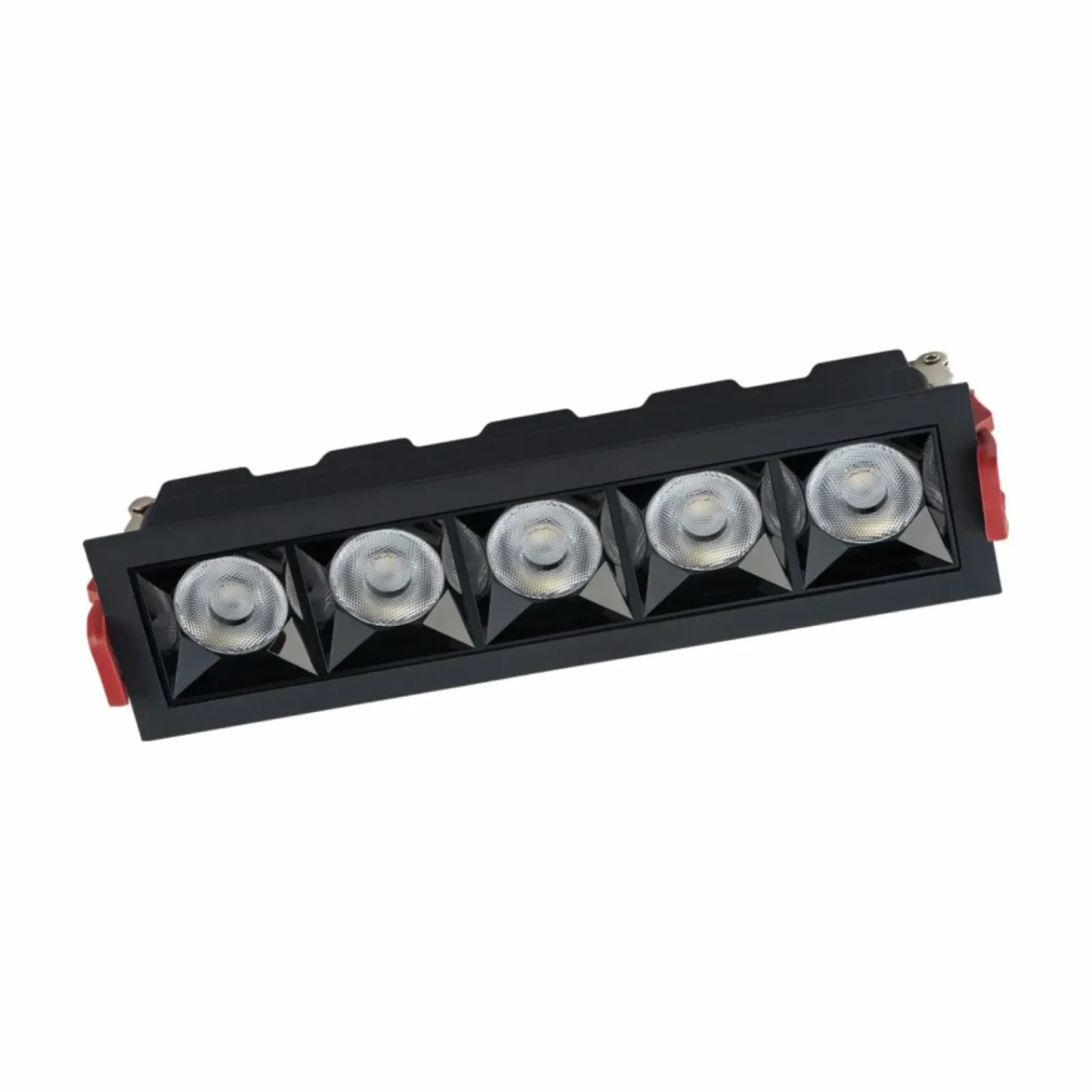 Sklep Kaja Czarna, ledowa lampa wpustowa 20,7cm 36° 3000K 10062 MIDI LED | Kaja* Lampy Led|Oprawy Podtynkowe