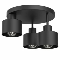Sklep Kaja Czarna, matowa lampa do garderoby LX 9854 PARKLA | Kaja Oświetlenie Hot