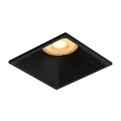 Sklep Kaja Czarna, nieruchoma lampa oczko GU10 DL-61903C-BK NARU | Kaja* Oprawy Podtynkowe