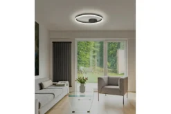 Sklep Kaja Czarna okrągła lampa sufitowa LED pierścień AZ4703 HALO | Kaja czarny Clearance