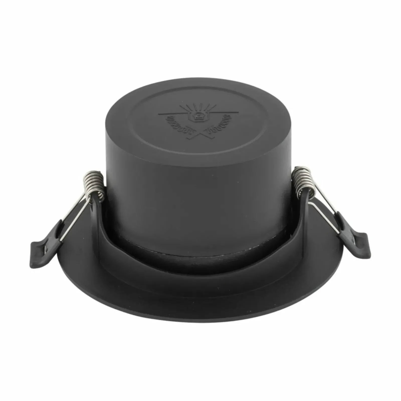 Sklep Kaja Czarna, okrągła oprawa LED 10W 4000K ⌀11cm 10554 EGINA LED | Kaja* Lampy Led|Oprawy Podtynkowe