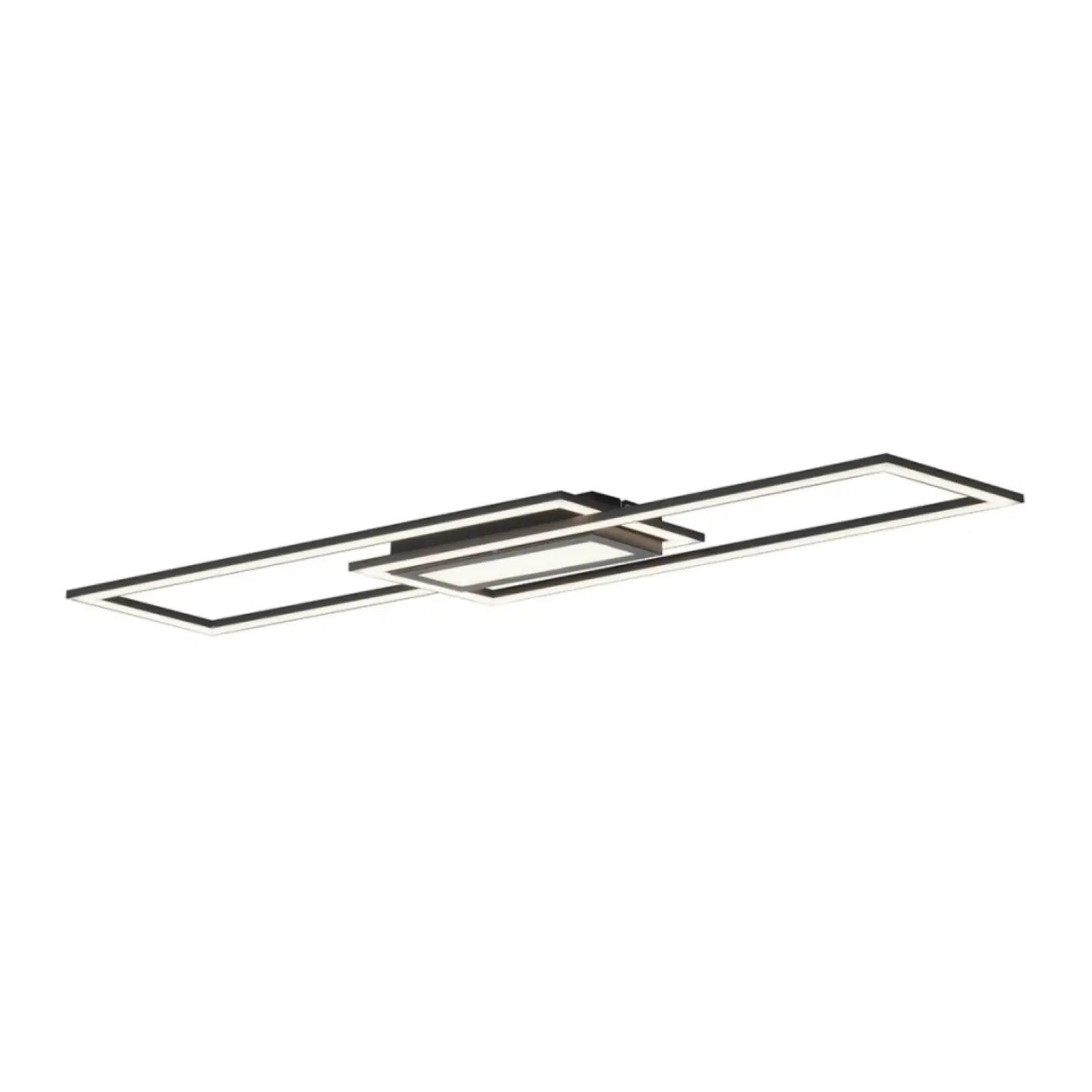 Sklep Kaja Czarna, ozdobna lampa sufitowa LED 14694-18 z serii ASMIN | Kaja czarny Clearance