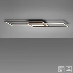 Sklep Kaja Czarna, ozdobna lampa sufitowa LED 14694-18 z serii ASMIN | Kaja czarny Clearance