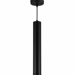 Sklep Kaja Czarna, pojedyncza lampa wisząca, loftowa tuba ML8868 PORTER | Kaja Cheap