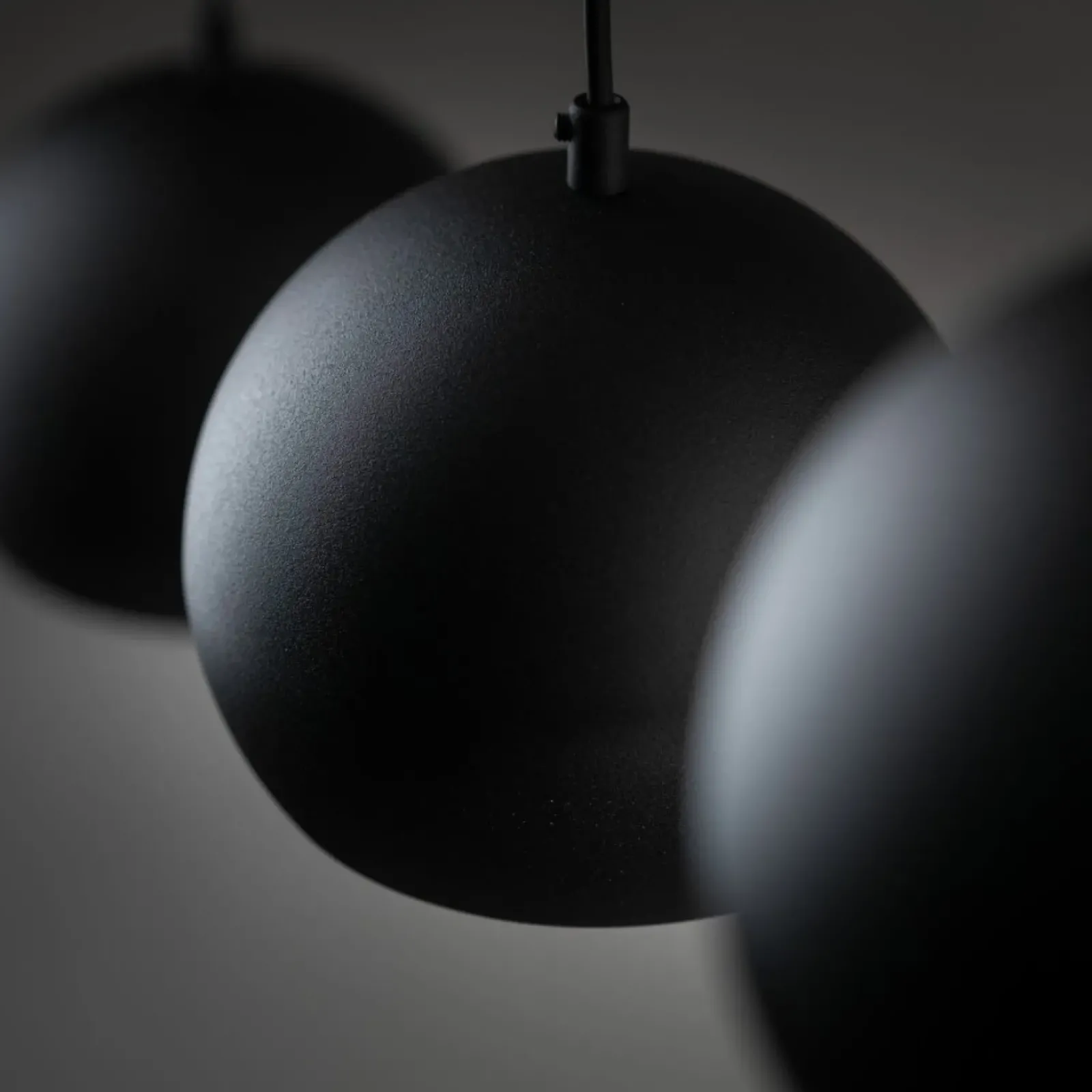 Sklep Kaja Czarna, potrójna lampa nad wyspę TK 10169 ZOE BLACK | Kaja Oświetlenie Best