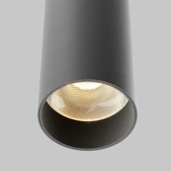 Sklep Kaja Czarna, prosta lampa wisząca LED P072PL-L12B3K-1 z serii FOCUS LED Shop