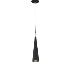 Sklep Kaja Czarna, punktowa lampa wisząca P318PL-01B NEVILL | Kaja Oświetlenie czarny Flash Sale