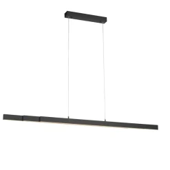 Sklep Kaja Czarna, wisząca listwa sufitowa idealna nad stół 11660-13 z serii LUZI antracyt Shop