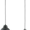 Sklep Kaja Czarne lampy wiszące na listwie O2982 W2 CZA + BIA | Kaja Oświetlenie Best Sale
