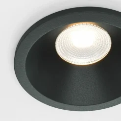 Sklep Kaja Czarne oczko podtynkowe LED ⌀6cm 3000K DL034-01-06W3K-D-B z serii ZOOM* Lampy Led|Oprawy Podtynkowe