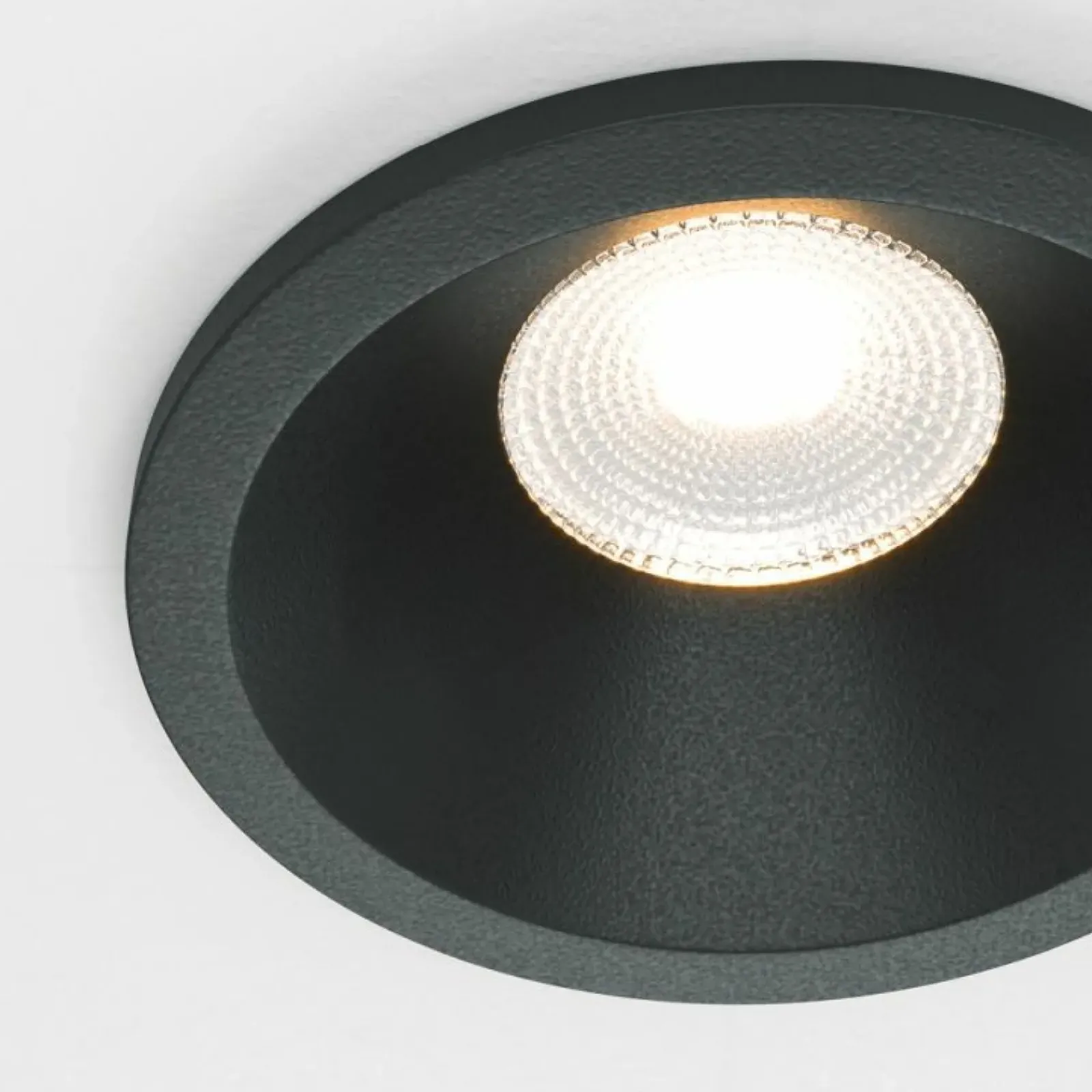 Sklep Kaja Czarne oczko podtynkowe LED ⌀6cm 3000K DL034-01-06W3K-D-B z serii ZOOM* Lampy Led|Oprawy Podtynkowe