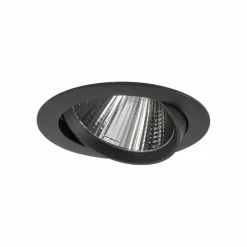 Sklep Kaja Czarne oczko wpustowe LED 15W 3000K ⌀14cm 10557 EGINA LED | Kaja* Lampy Led|Oprawy Podtynkowe