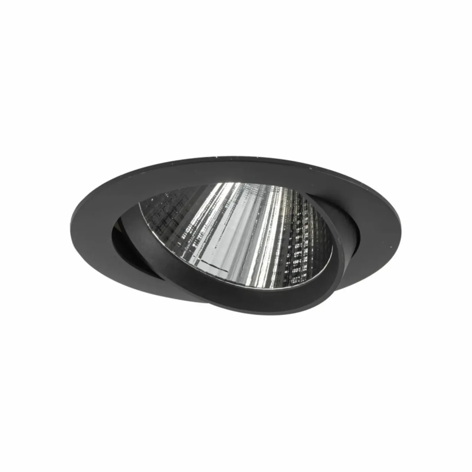 Sklep Kaja Czarne oczko wpustowe LED 15W 3000K ⌀14cm 10557 EGINA LED | Kaja* Lampy Led|Oprawy Podtynkowe