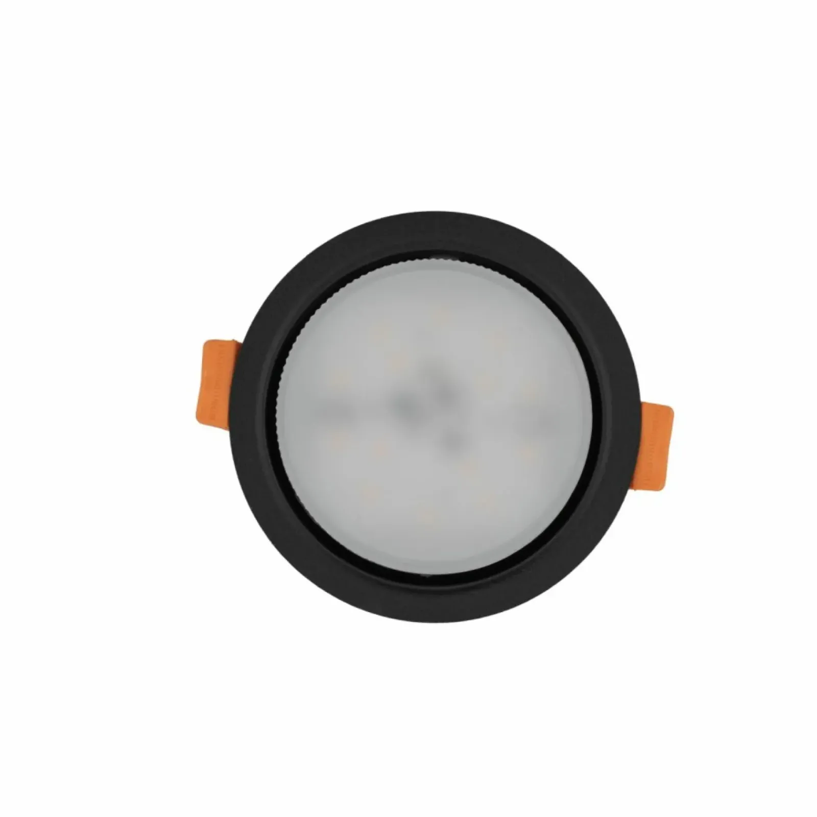 Sklep Kaja Czarne, okrągłe oczko podtynkowe GX53 ⌀9,5cm 10841 UNO | Kaja* Oprawy Podtynkowe