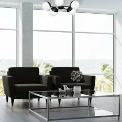 Sklep Kaja Czarno-biała, klasyczna lampa wisząca do salonu MLP8866 z serii SFERA | Kaja Ośw Flash Sale