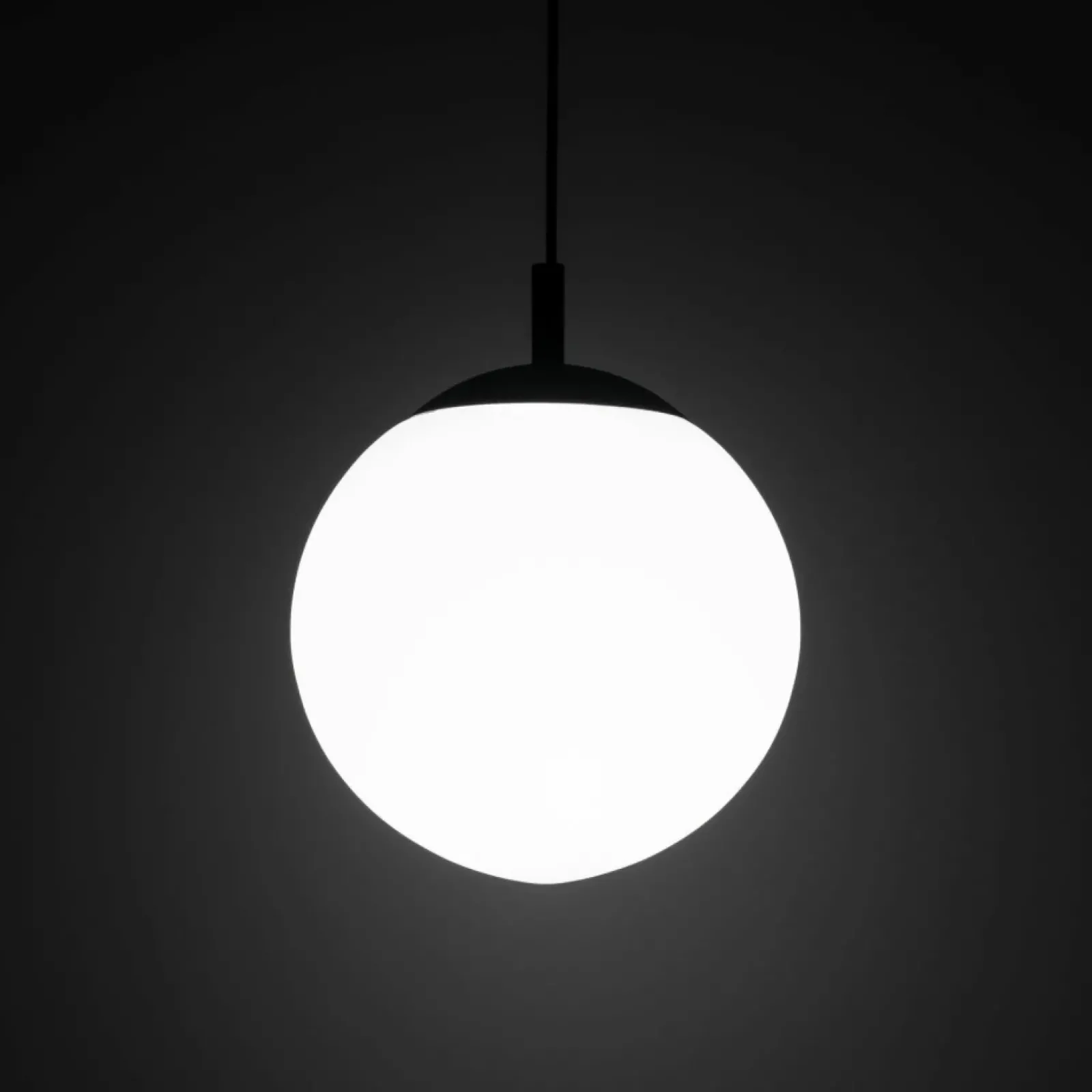 Sklep Kaja Czarno-biała, kulista lampa wisząca ⌀30cm TK 5670 ESME WHITE | Kaja Flash Sale