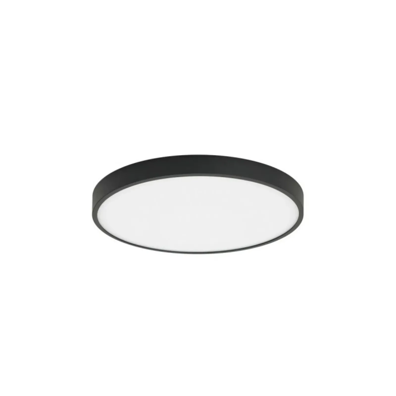 Sklep Kaja Czarno-biała lampa LED ⌀28cm 4000K PLF-75689-BK-4K z serii RIBERIO* Lampy Led|Plafony Nowoczesne