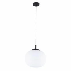 Sklep Kaja Czarno-biała lampa wisząca ⌀35cm TK 4804 VIBE WHITE | Kaja Oświetlenie Shop