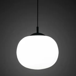 Sklep Kaja Czarno-biała lampa wisząca ⌀35cm TK 4804 VIBE WHITE | Kaja Oświetlenie Shop