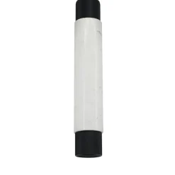 Sklep Kaja Czarno-biała lampa wisząca, punktowa, na GU10 ML6341 z serii MARBLE | Kaja Oświe biały Discount