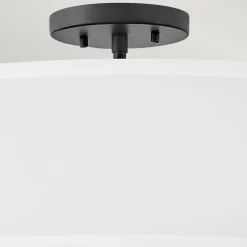 Sklep Kaja Czarno-biała lampa wisząca z abażurem HK-GRAHAM-L-BK z serii GRAHAM czarny Sale