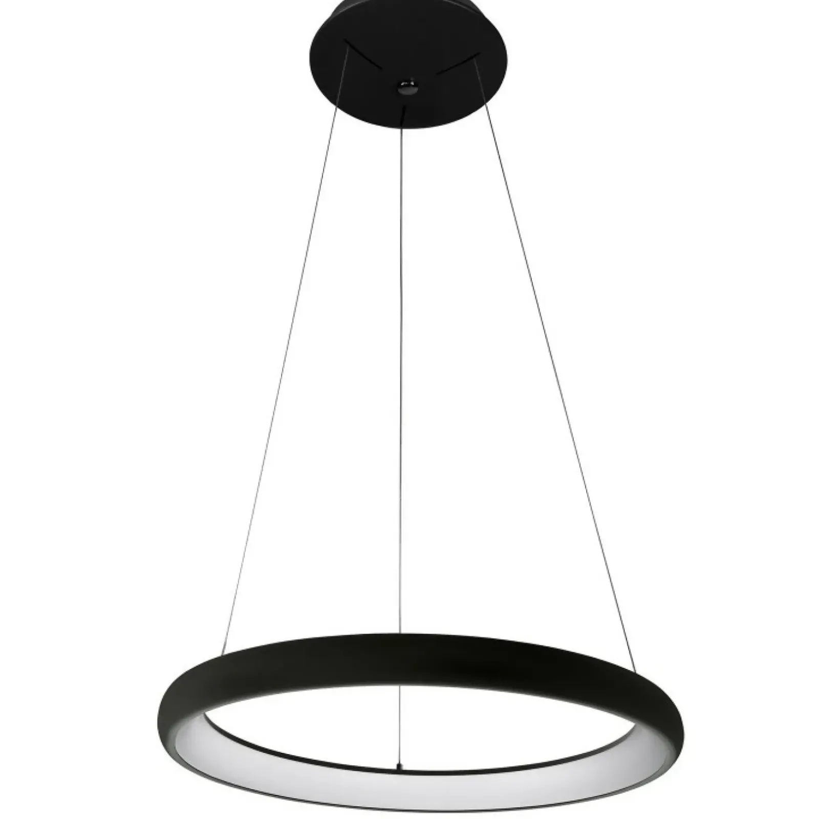 Sklep Kaja Czarno-biała obręcz LED 4000K 51cm 5280-840RP-BK-4 z serii ALESSIA Best