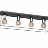 Sklep Kaja Czarno-chromowana lampa sufitowa z drutu LX 8117 HOMEN | Kaja Best Sale