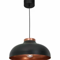 Sklep Kaja Czarno-miedziana lampa wisząca do kuchni LX 1735 z serii BASCA | Kaja Cheap